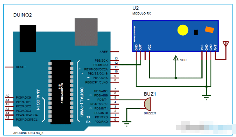 博鱼APP下载怎样利用Arduino构建一个无线门铃(图8)